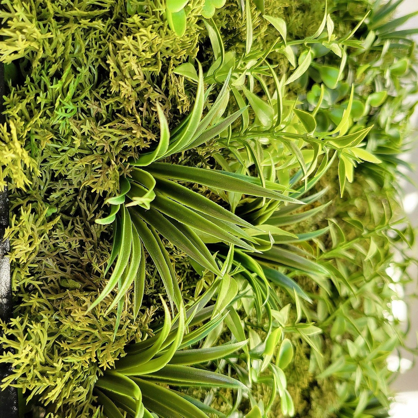 Green Wall, Mini Flat Texture Mix 3 By Gold Leaf | Wall Art | Modishstore - 5