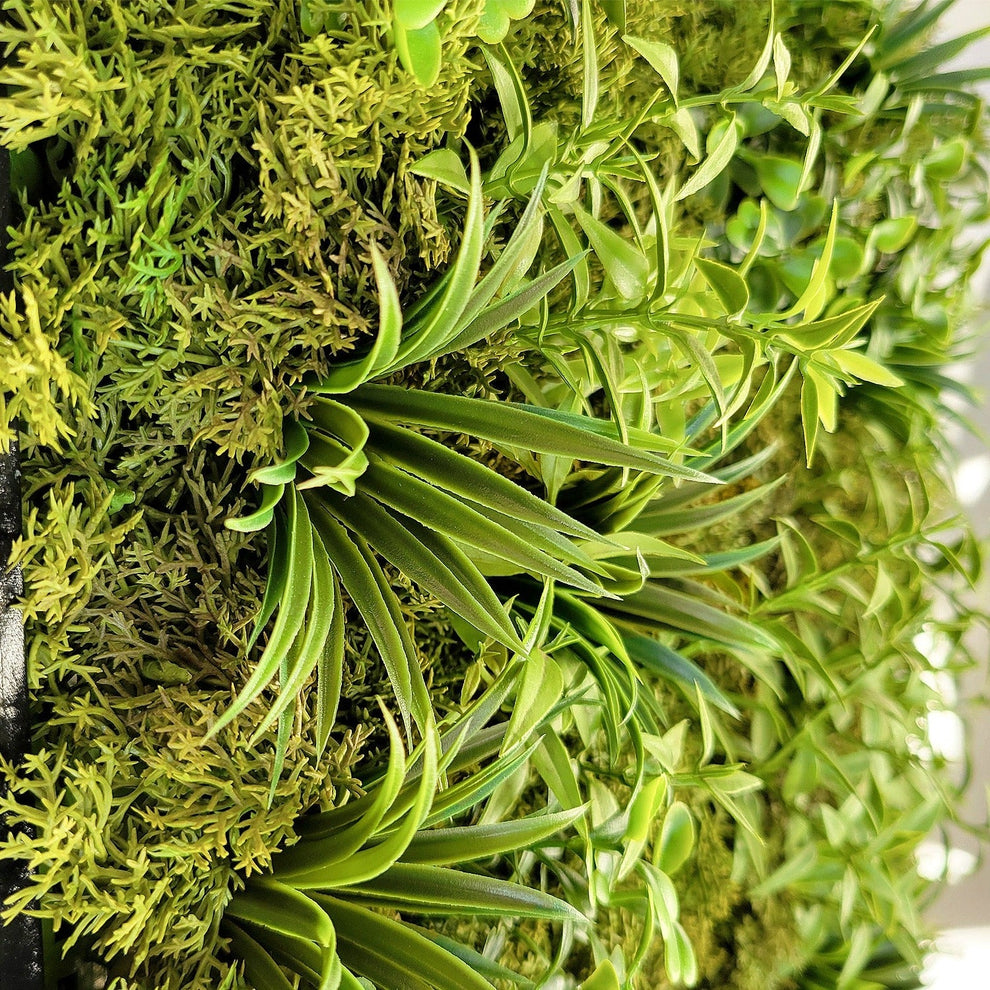 Green Wall, Mini Flat Texture Mix 3 By Gold Leaf | Wall Art | Modishstore - 5