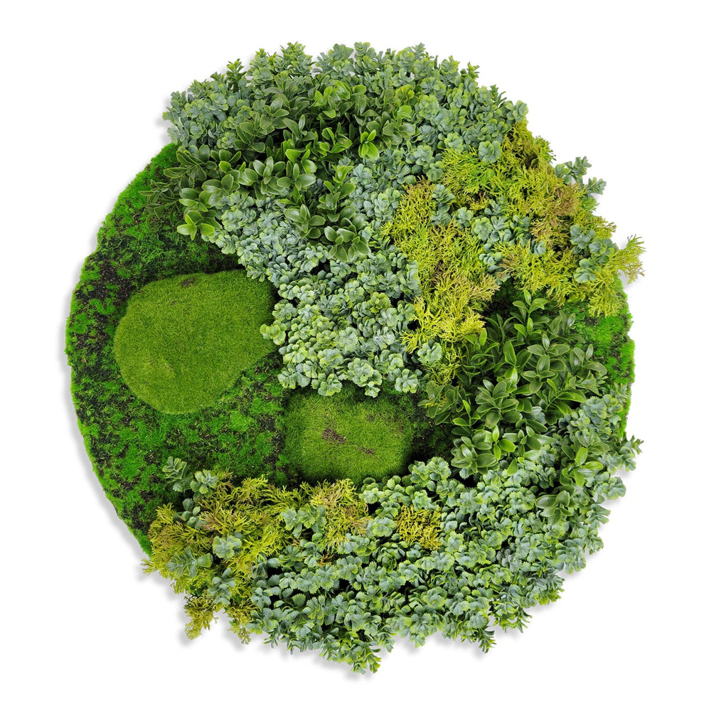 Green Wall Shape, Disc, Imperial Mix, 20.5”D By Gold Leaf | Wall Art | Modishstore - 2