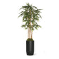 Fiberglass: Barrel 32.6"H Planter, Black By Gold Leaf | Planters, Troughs & Cachepots | Modishstore - 7