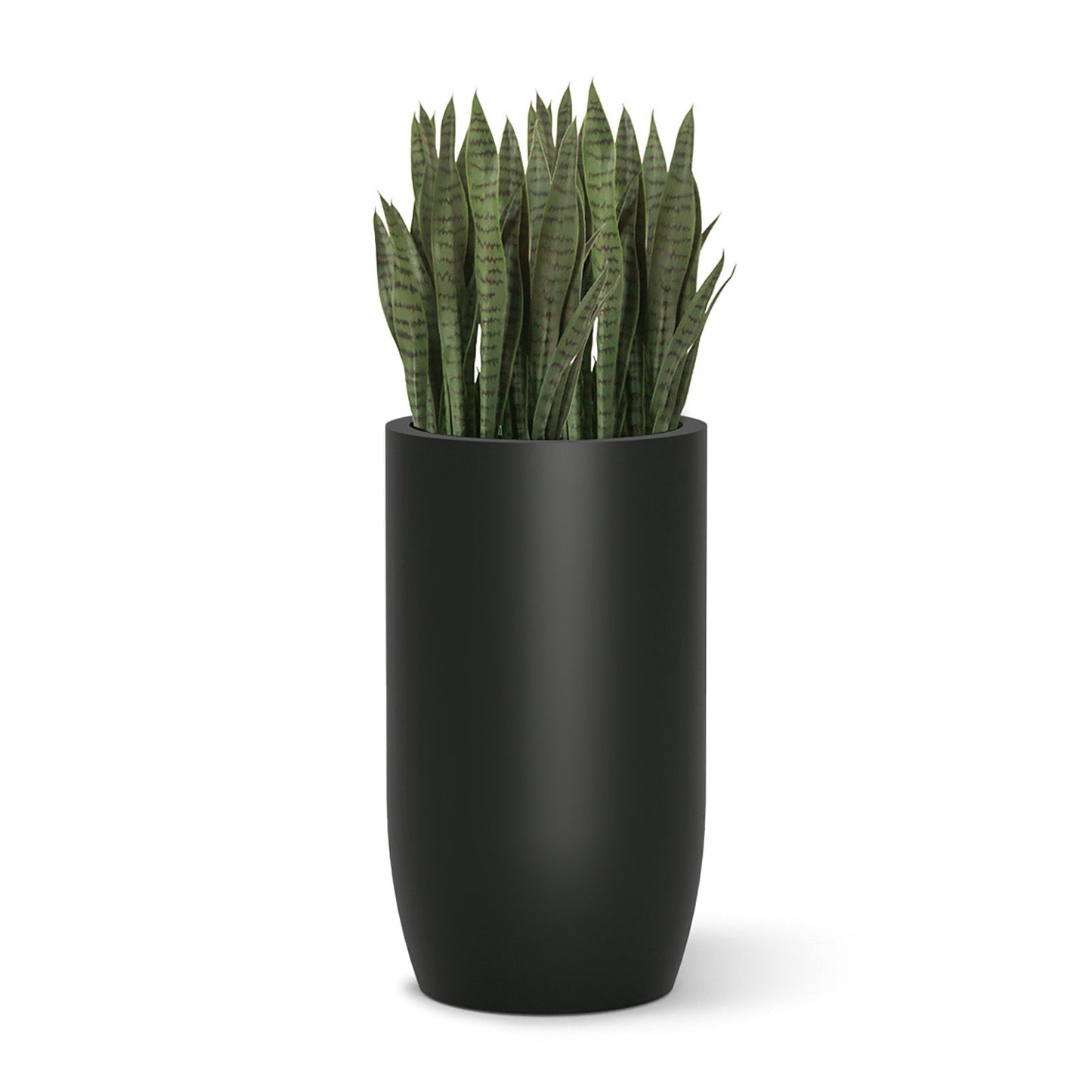 Fiberglass: Barrel 32.6"H Planter, Black By Gold Leaf | Planters, Troughs & Cachepots | Modishstore - 5