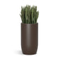 Fiberglass: Barrel 32.6"H Planter, Brown DK By Gold Leaf | Planters, Troughs & Cachepots | Modishstore - 5