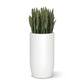 Fiberglass: Barrel 32.6"H Planter, White By Gold Leaf | Planters, Troughs & Cachepots | Modishstore - 4