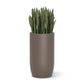 Fiberglass: Barrel 25.5"H Planter, Gunmetal Metallic Satin By Gold Leaf | Planters, Troughs & Cachepots | Modishstore - 4