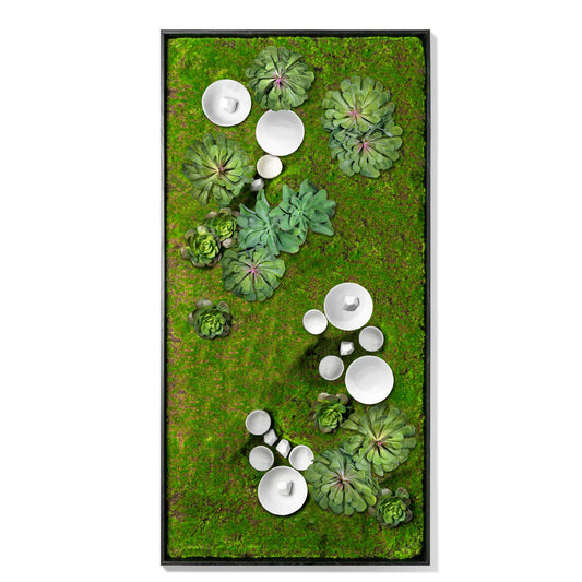 Green Wall, Succulents w/ Wall Play™ 5 By Gold Leaf