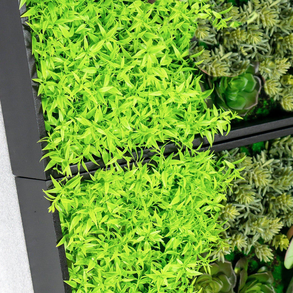 Green Wall, 'Wave Succulent 3' By Gold Leaf | Wall Art | Modishstore - 4