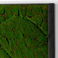 Green Wall, ‘New Wave B', Satin Black Hardwood By Gold Leaf