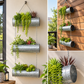 Cera Metal 3 Tiered Hanging Planter/Wall Planter