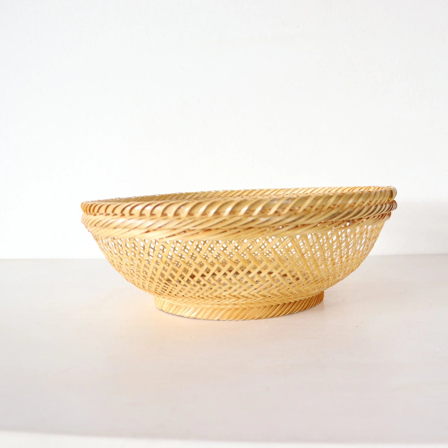 Wantana- Bamboo Small Bead Basket By Thaihome | Bins, Baskets & Buckets | Modishstore - 5