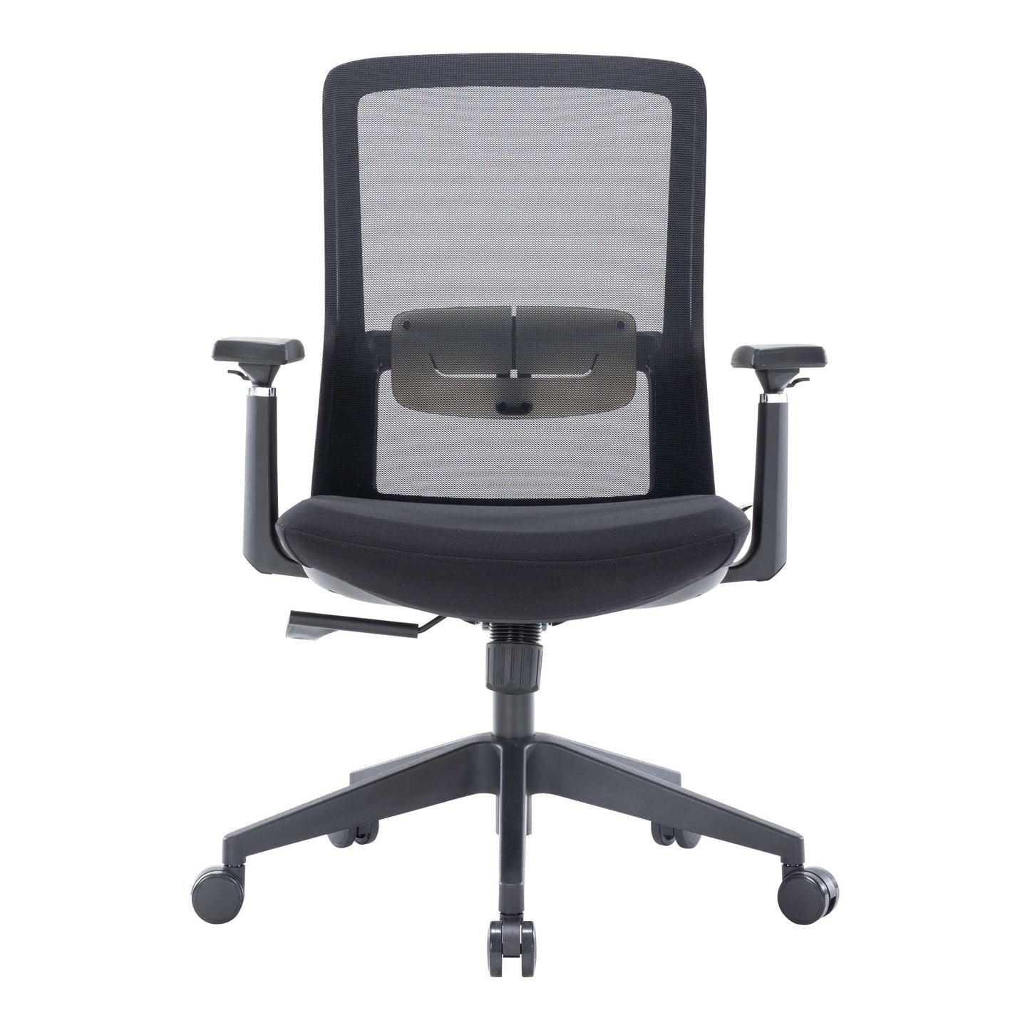LeisureMod Ingram Modern  Office Task Chair with adjustable armrests | Office Chairs | Modishstore - 7