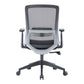 LeisureMod Ingram Modern  Office Task Chair with adjustable armrests | Office Chairs | Modishstore - 3