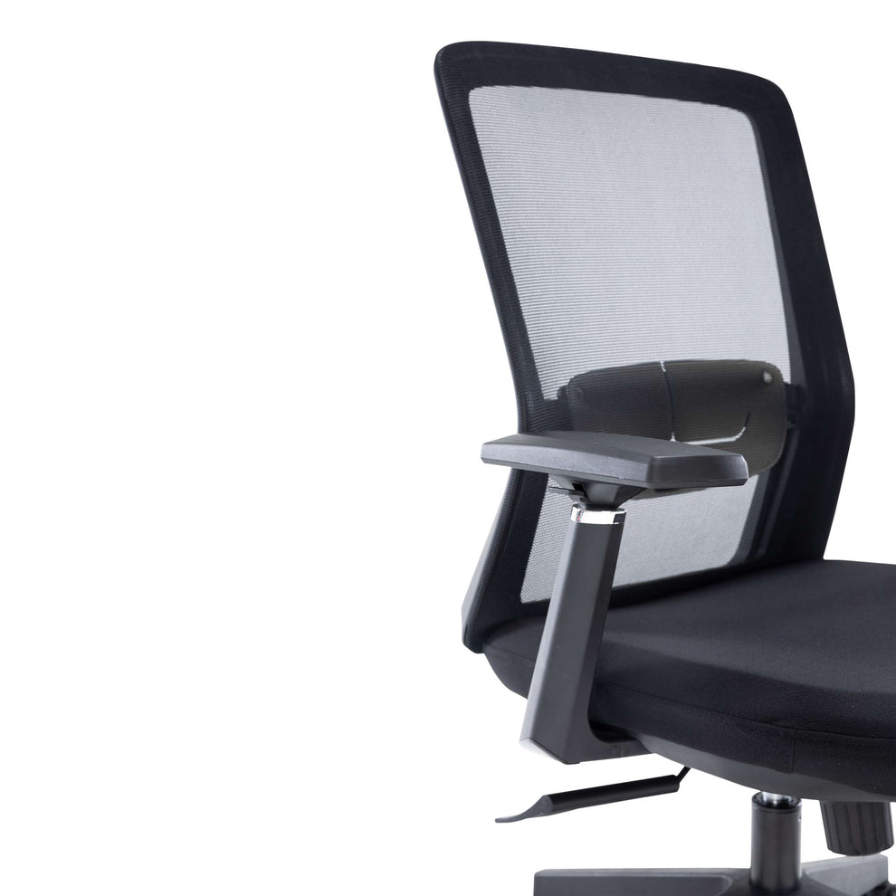 LeisureMod Ingram Modern  Office Task Chair with adjustable armrests | Office Chairs | Modishstore - 6