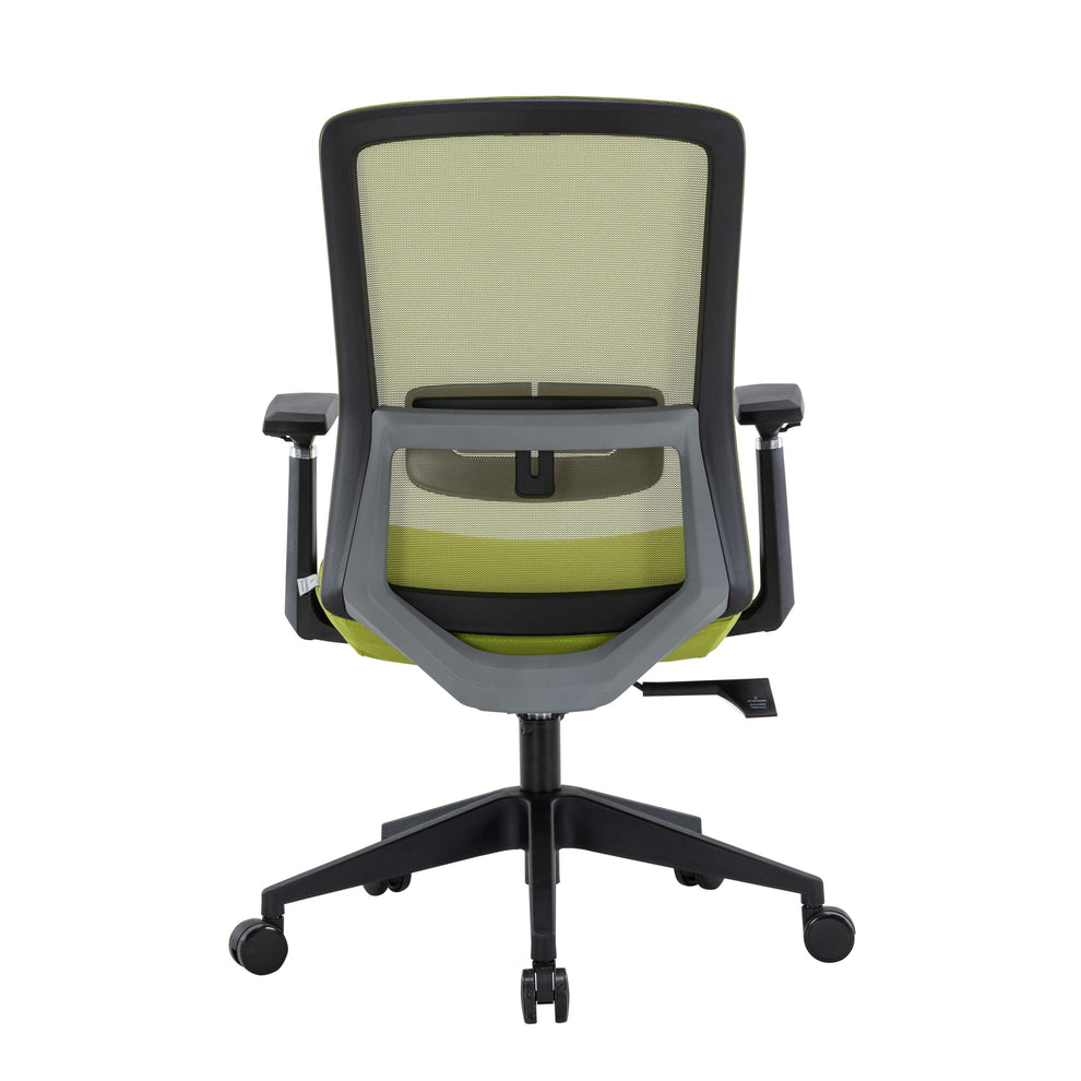 LeisureMod Ingram Office Chair with Seat Cover | Office Chairs | Modishstore - 3