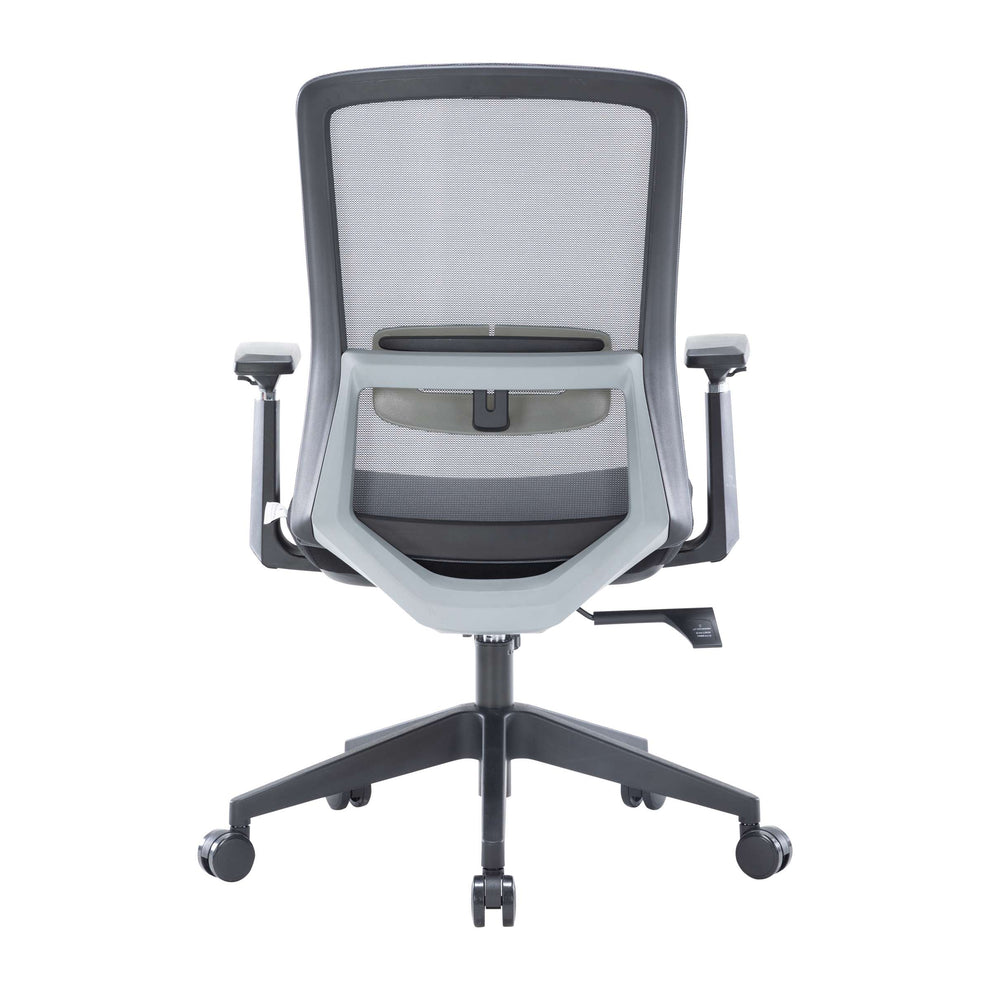 LeisureMod Ingram Modern  Office Task Chair with adjustable armrests | Office Chairs | Modishstore - 17
