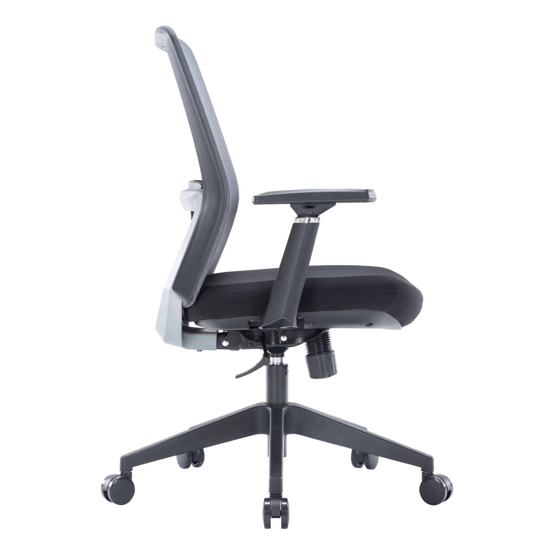 LeisureMod Ingram Modern  Office Task Chair with adjustable armrests | Office Chairs | Modishstore - 19