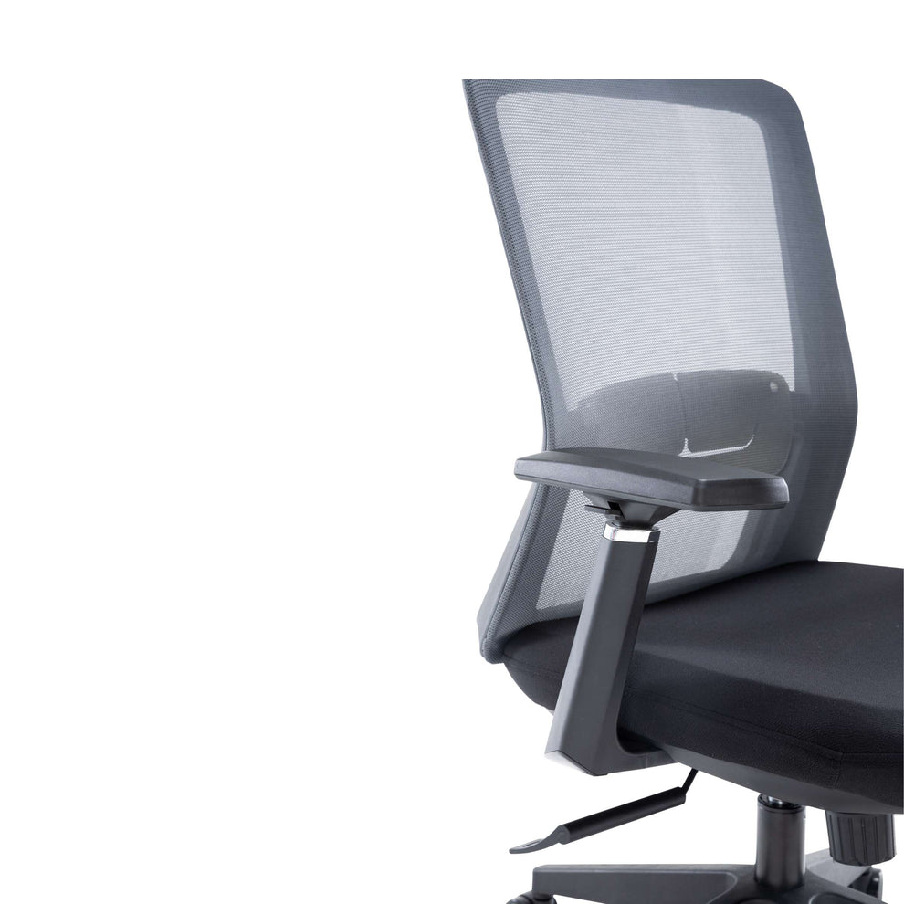 LeisureMod Ingram Modern  Office Task Chair with adjustable armrests | Office Chairs | Modishstore - 20