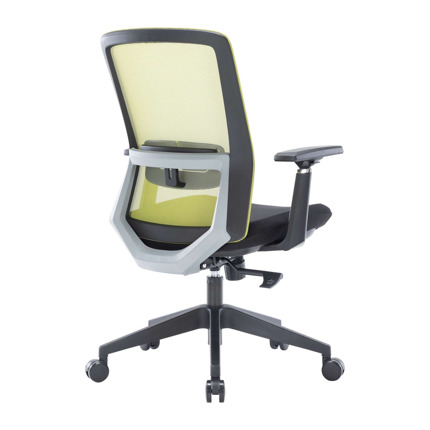 LeisureMod Ingram Modern  Office Task Chair with adjustable armrests | Office Chairs | Modishstore - 12