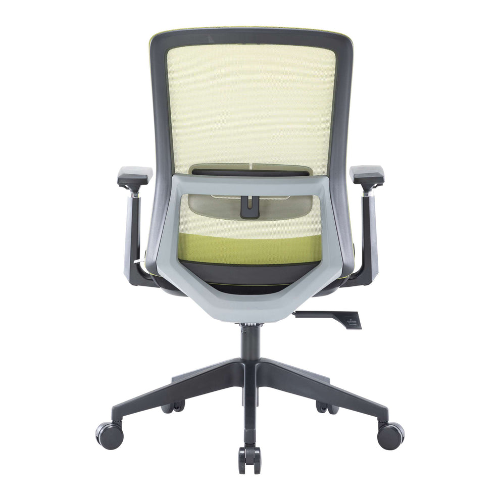 LeisureMod Ingram Modern  Office Task Chair with adjustable armrests | Office Chairs | Modishstore - 11