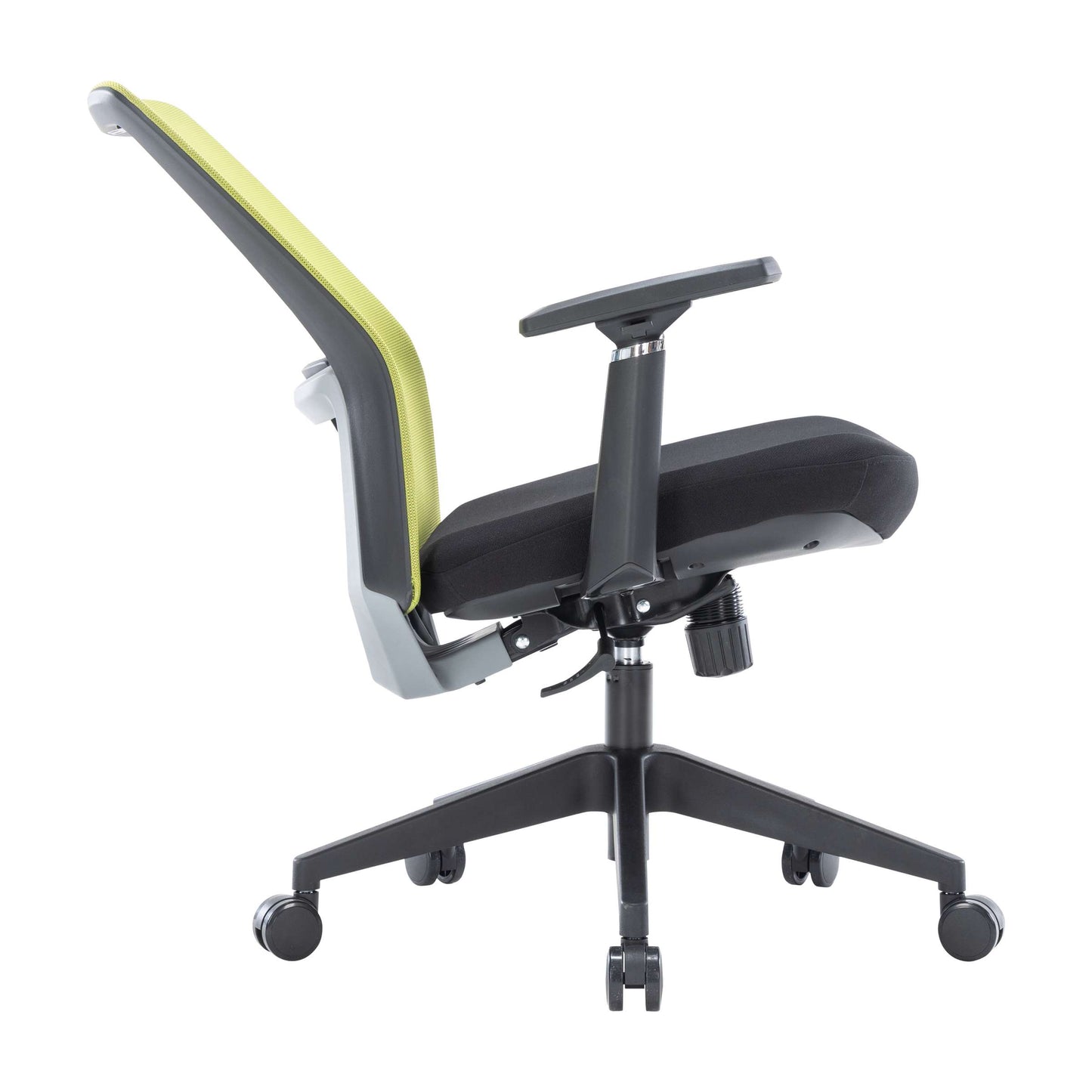 LeisureMod Ingram Modern  Office Task Chair with adjustable armrests | Office Chairs | Modishstore - 10