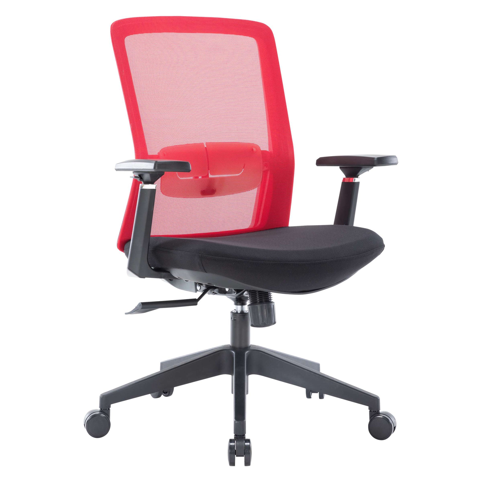 LeisureMod Ingram Modern  Office Task Chair with adjustable armrests | Office Chairs | Modishstore - 22