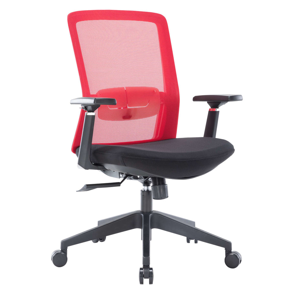 LeisureMod Ingram Modern  Office Task Chair with adjustable armrests | Office Chairs | Modishstore - 22