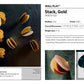 Wall Play™: Stack, Gold By Gold Leaf | Wall Art | Modishstore - 5