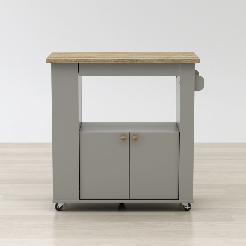Astor 35" Kitchen Cart By Anderson Teak | Kitchen Carts | Modishstore - 6