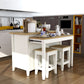 Delphi 53" Kitchen Island Cabinet By Anderson Teak | Kitchen Carts | Modishstore - 9