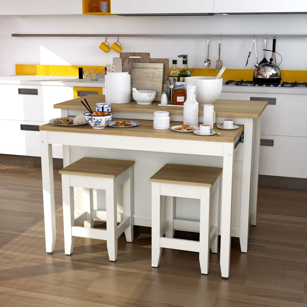 Delphi 53" Kitchen Island Cabinet By Anderson Teak | Kitchen Carts | Modishstore - 8