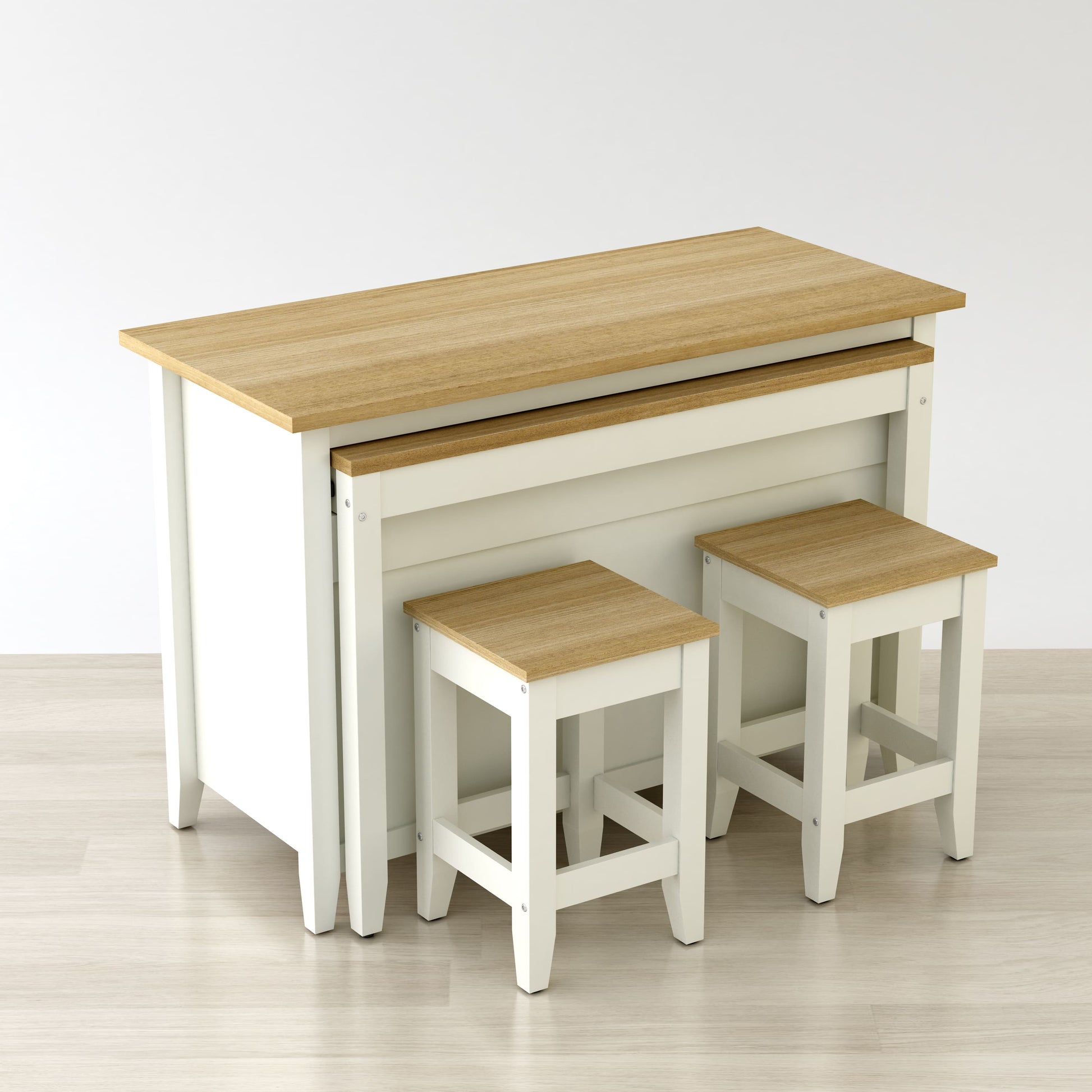 Delphi 53" Kitchen Island Cabinet By Anderson Teak | Kitchen Carts | Modishstore - 4