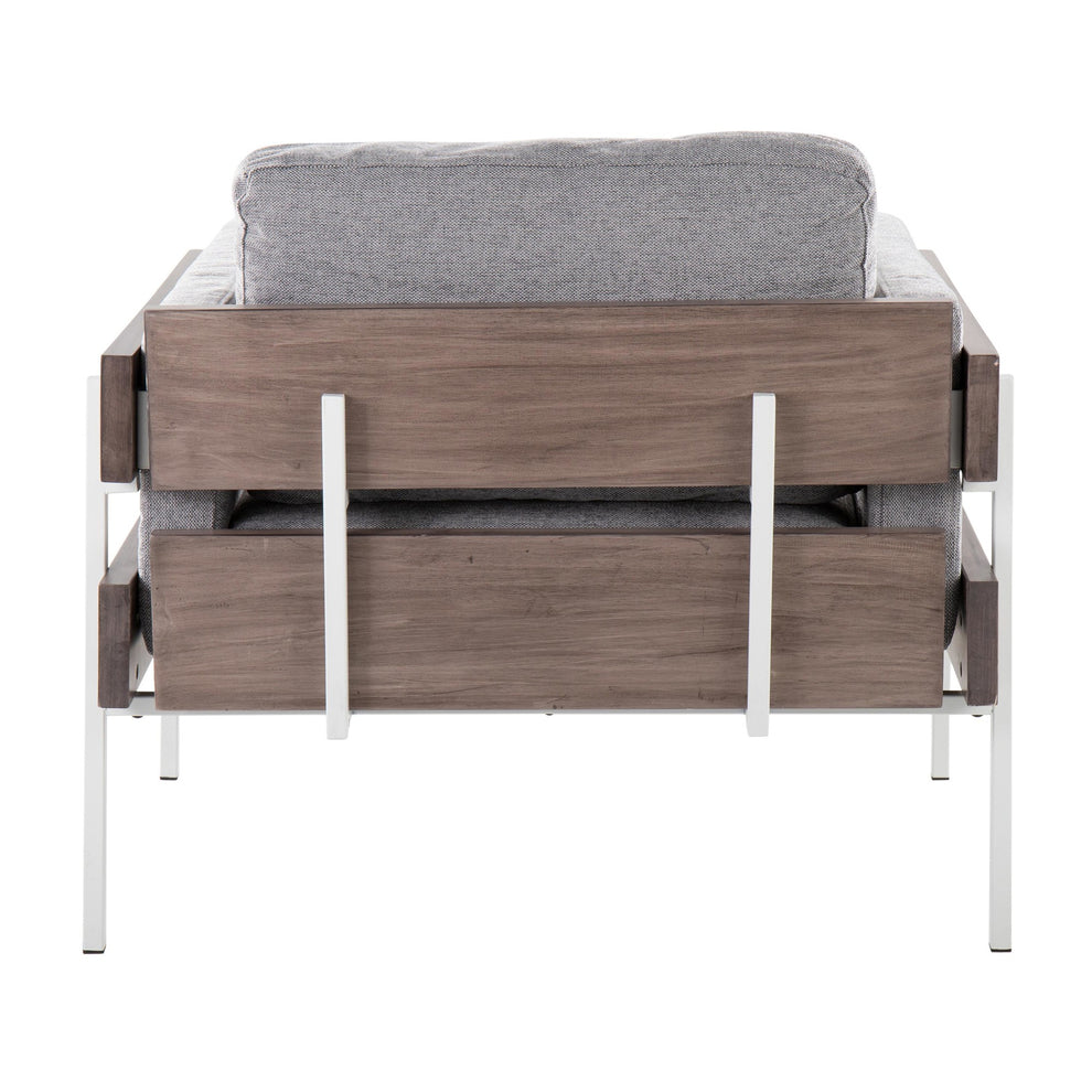 Kari Accent Chair By LumiSource - CHR-KARI2 WGYLGN | Accent Chairs | Modishstore - 10