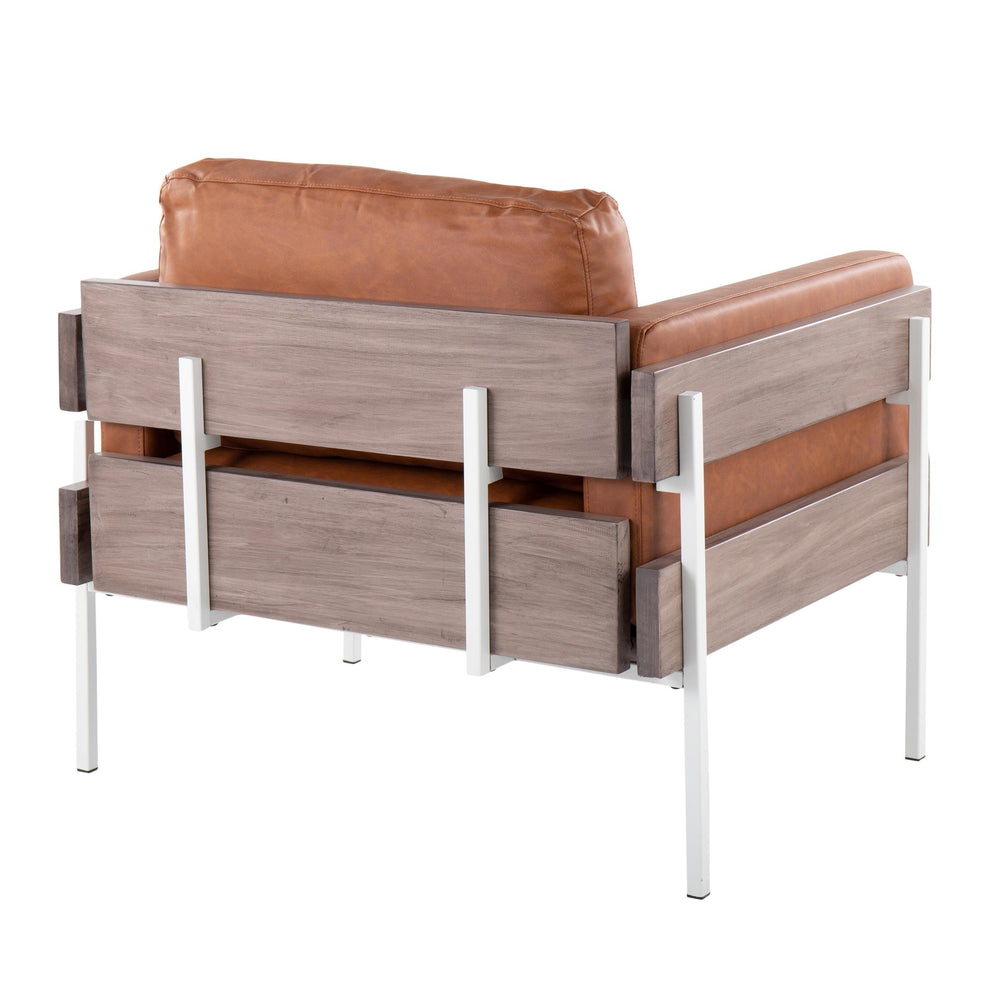 Kari Accent Chair By LumiSource - CHR-KARIPU2 WGYCAM | Accent Chairs | Modishstore - 3