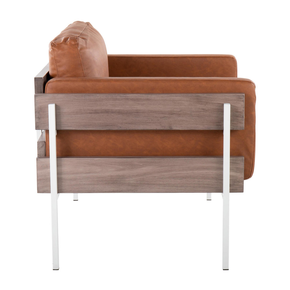Kari Accent Chair By LumiSource - CHR-KARIPU2 WGYCAM | Accent Chairs | Modishstore - 2