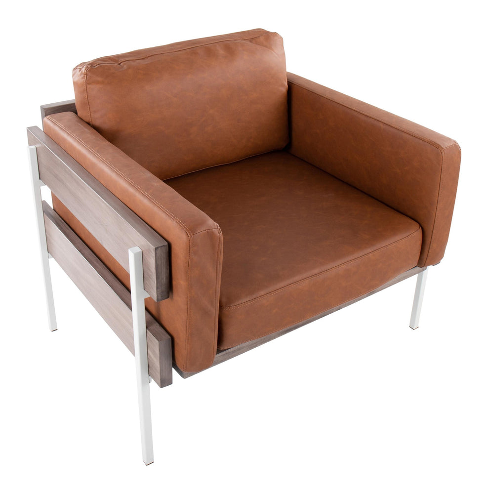 Kari Accent Chair By LumiSource - CHR-KARIPU2 WGYCAM | Accent Chairs | Modishstore - 5