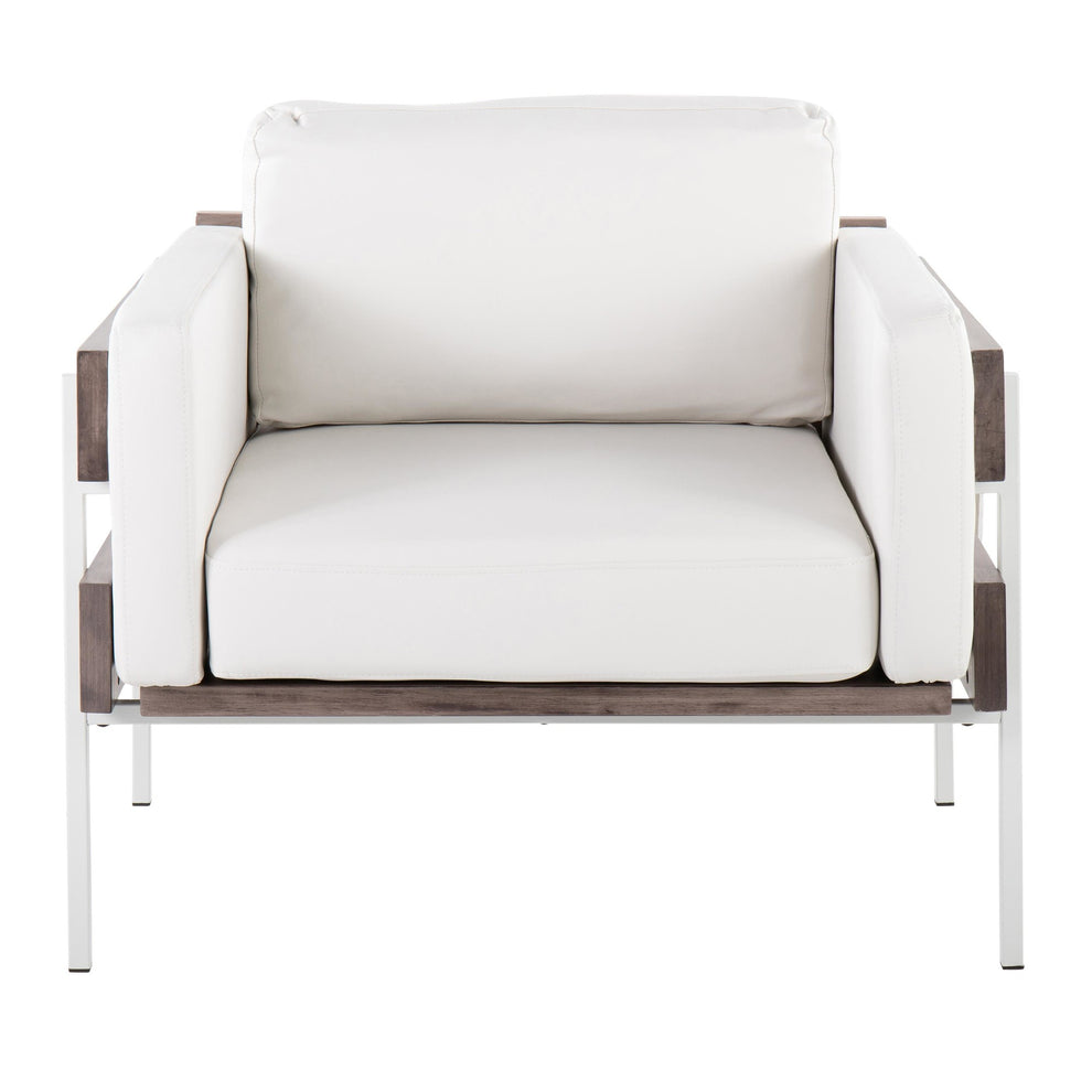 Kari Accent Chair By LumiSource - CHR-KARIPU2 WGYCAM | Accent Chairs | Modishstore - 12