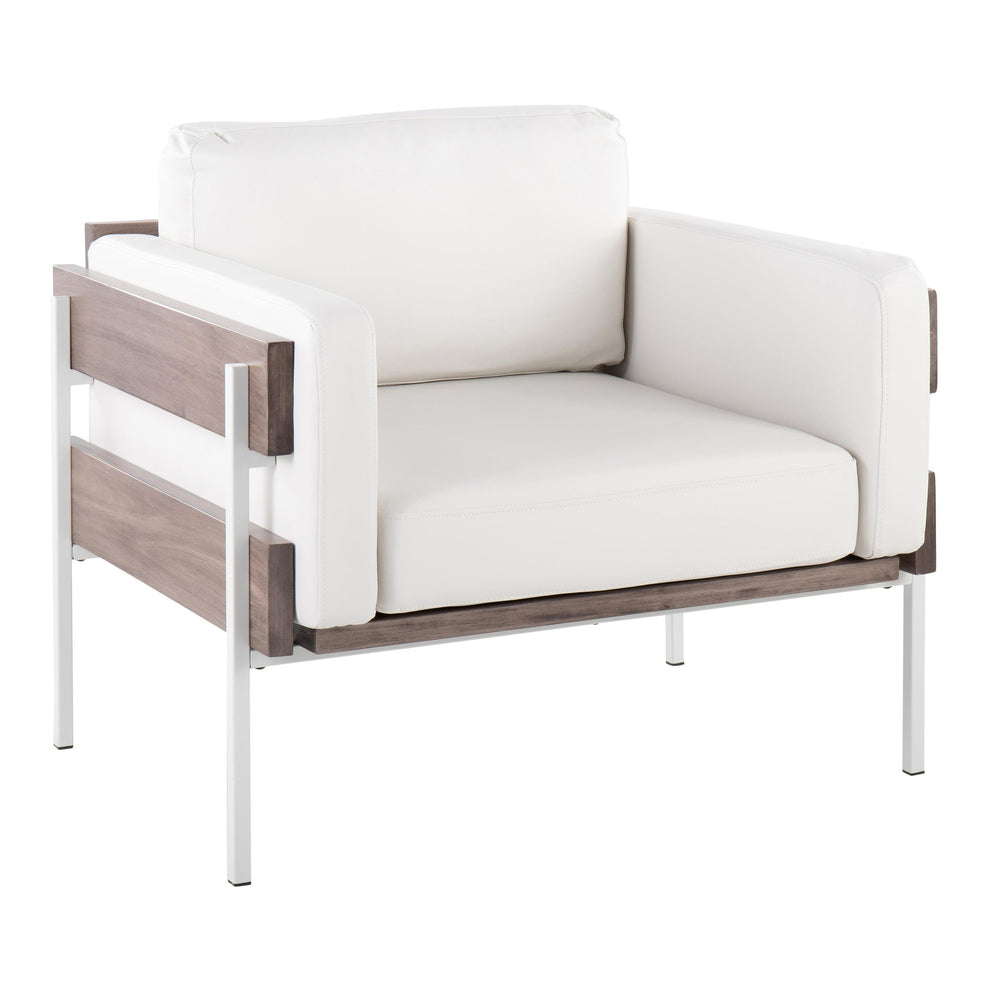 Kari Accent Chair By LumiSource - CHR-KARIPU2 WGYCAM | Accent Chairs | Modishstore - 7