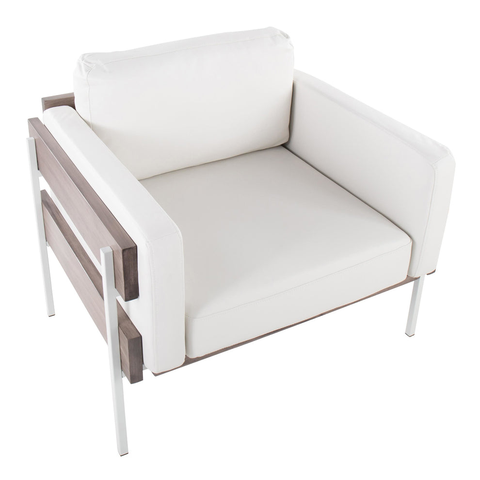 Kari Accent Chair By LumiSource - CHR-KARIPU2 WGYCAM | Accent Chairs | Modishstore - 11