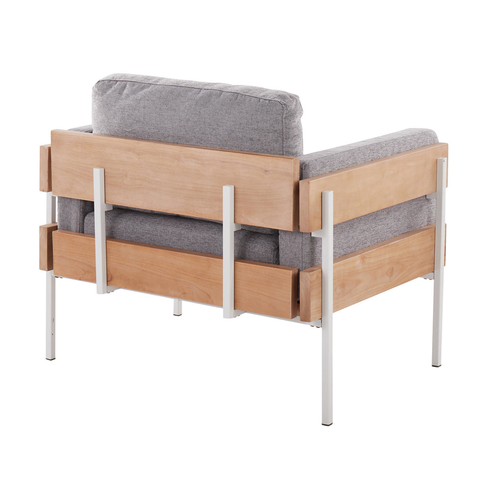 Kari Accent Chair By LumiSource - CHR-KARI2 WNALGN | Accent Chairs | Modishstore - 9