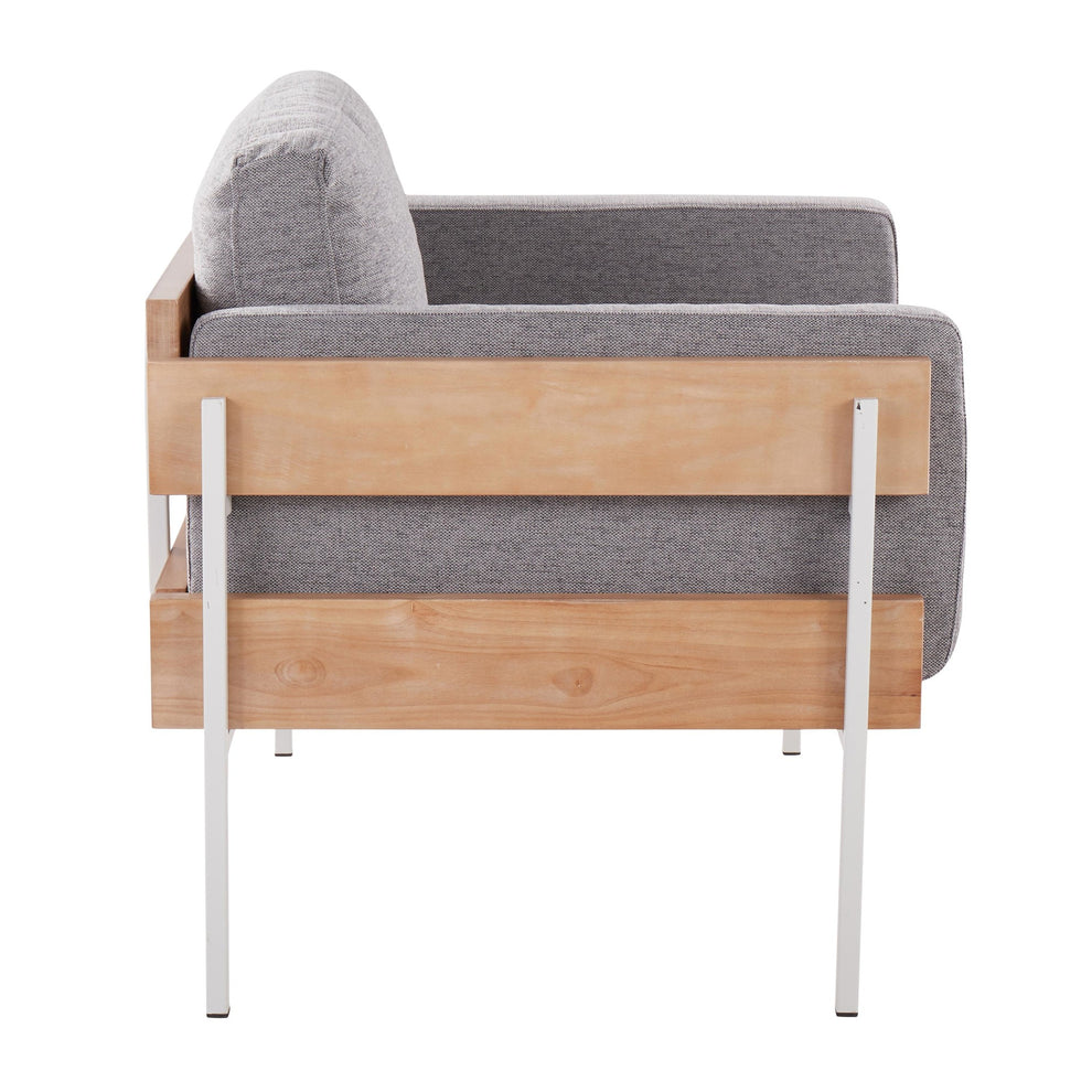 Kari Accent Chair By LumiSource - CHR-KARI2 WNALGN | Accent Chairs | Modishstore - 8