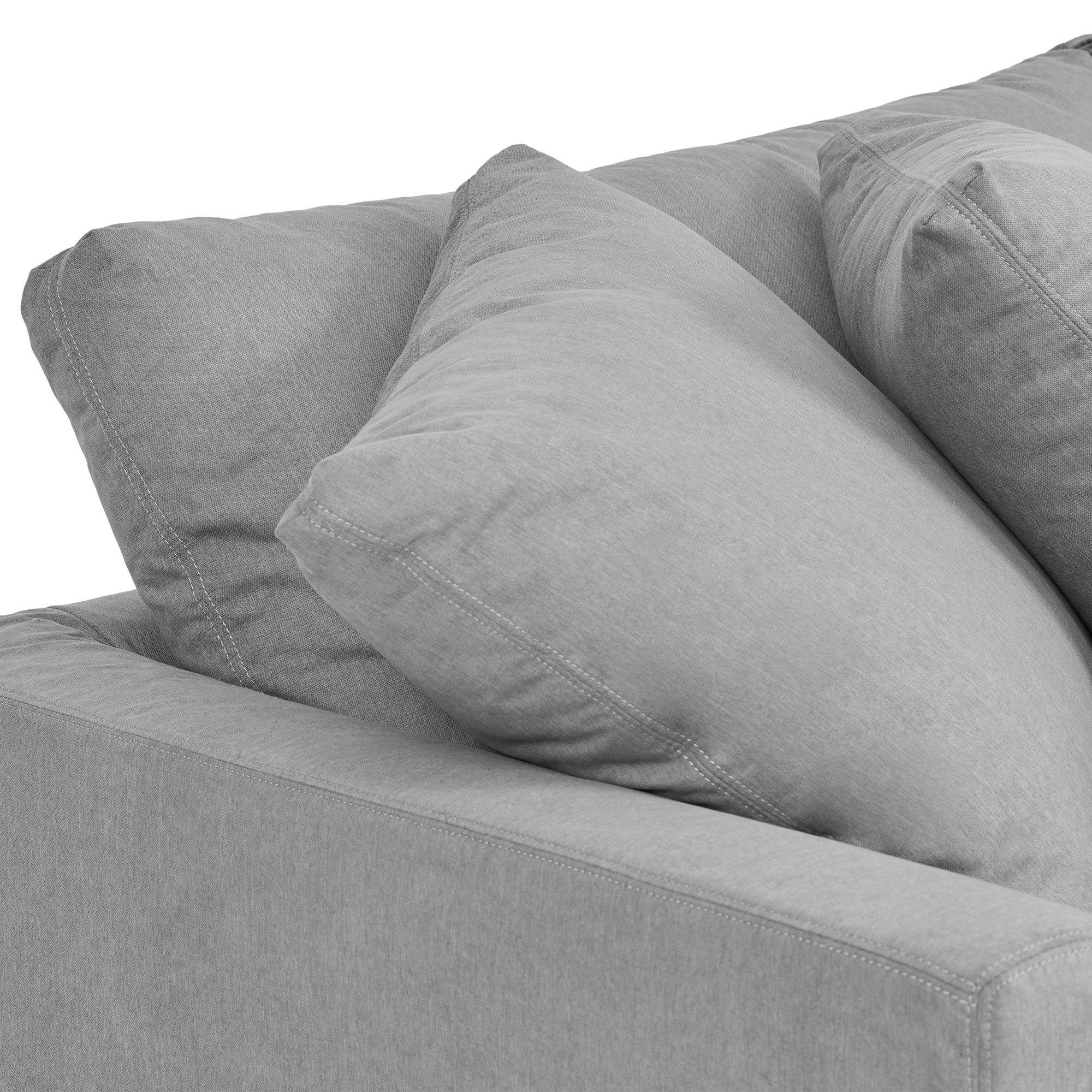 Armen Living Ciara Upholstered Sofa - Thumbnail 4