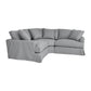 Ciara Upholstered 3 Piece Sectional Sofa in Slate Gray  By Armen Living | Sectional | Modishstore - 3