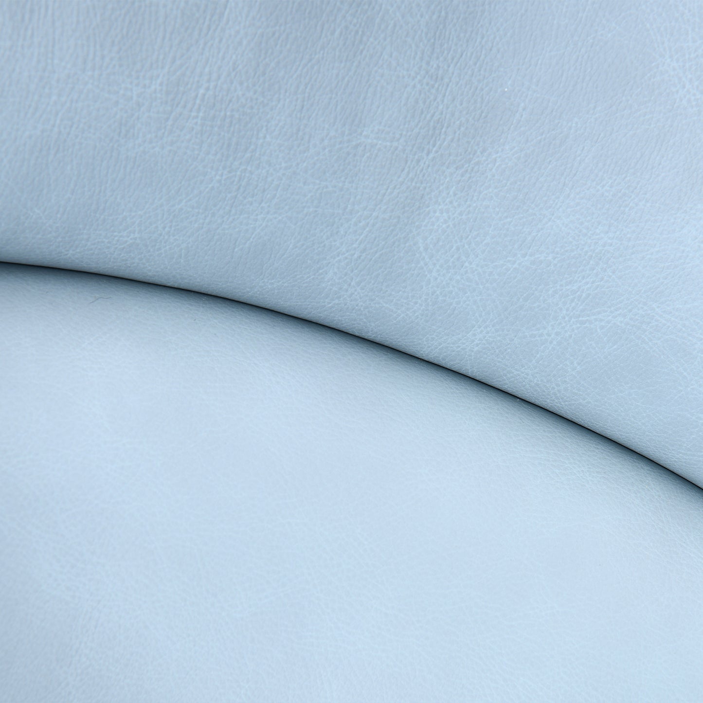 Desi Sky Blue Leather Swivel Accent Chair By Armen Living | Accent Chairs | Modishstore - 9