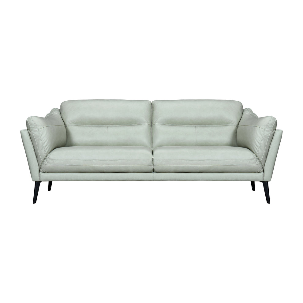 Franz Mint Leather Sofa By Armen Living | Sofas | Modishstore - 2