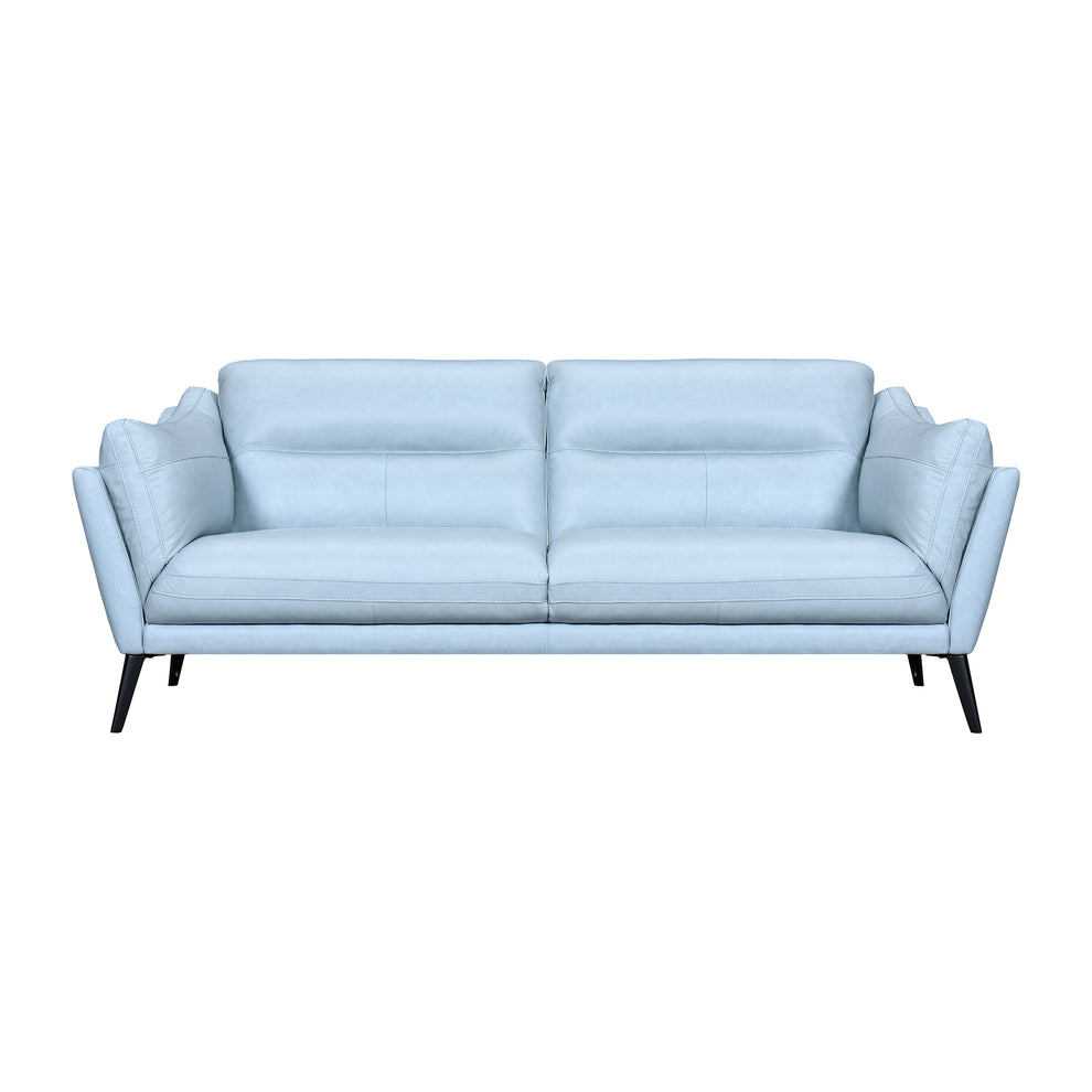 Franz Mint Leather Sofa By Armen Living | Sofas | Modishstore - 11