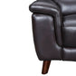 Lizette Brown Leather Power Recliner with USB By Armen Living | Recliners | Modishstore - 5