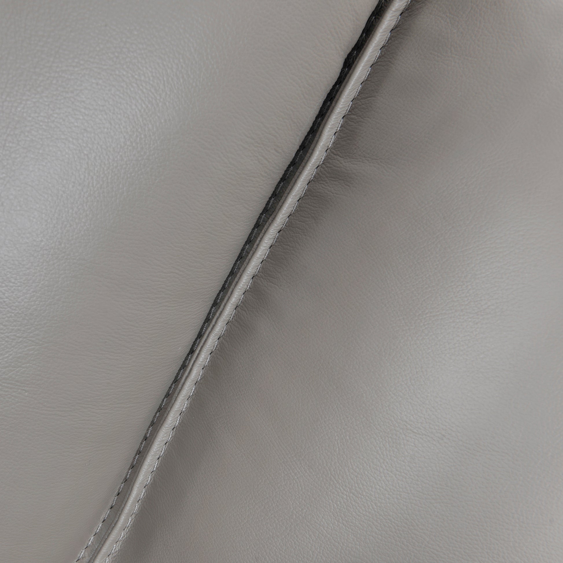 Summit 3 Piece Pewter Leather Sectional Sofa By Armen Living | Sectional | Modishstore - 18