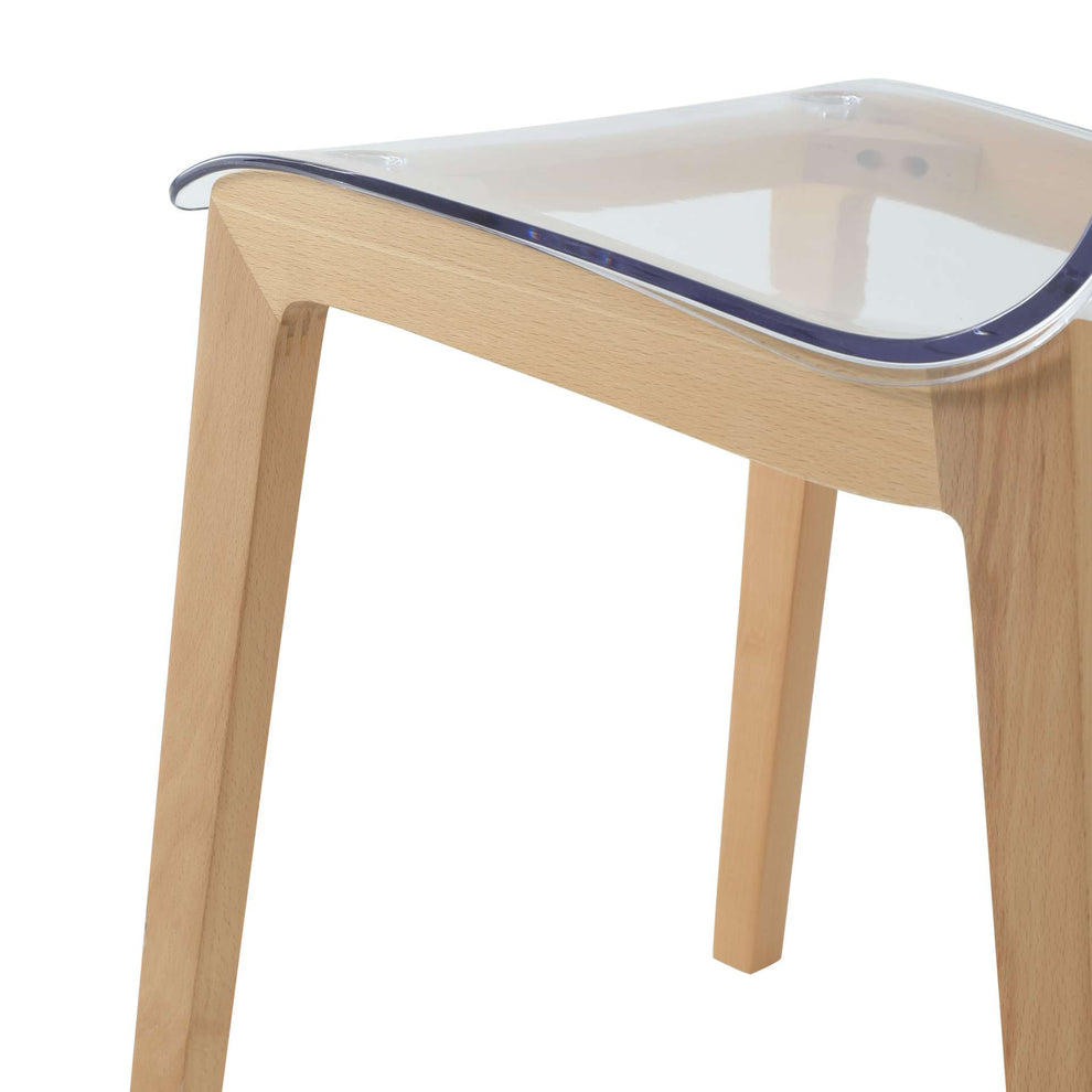 Leisuremod Marsden Modern Dining Side Chair With Beech Wood Legs | Dining Chairs | Modishstore - 9
