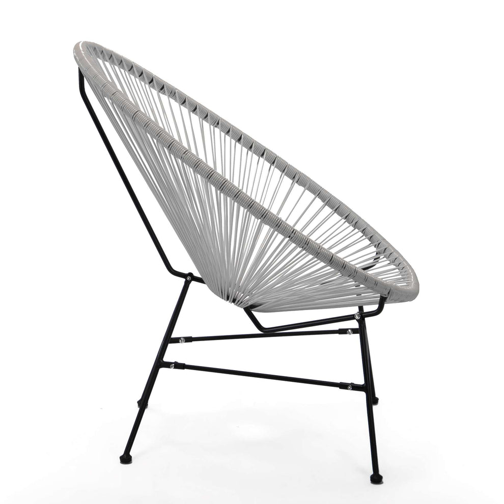 LeisureMod Montara 3 Piece Outdoor Lounge Patio Chair With Glass Top Table | Outdoor Chairs | Modishstore - 38