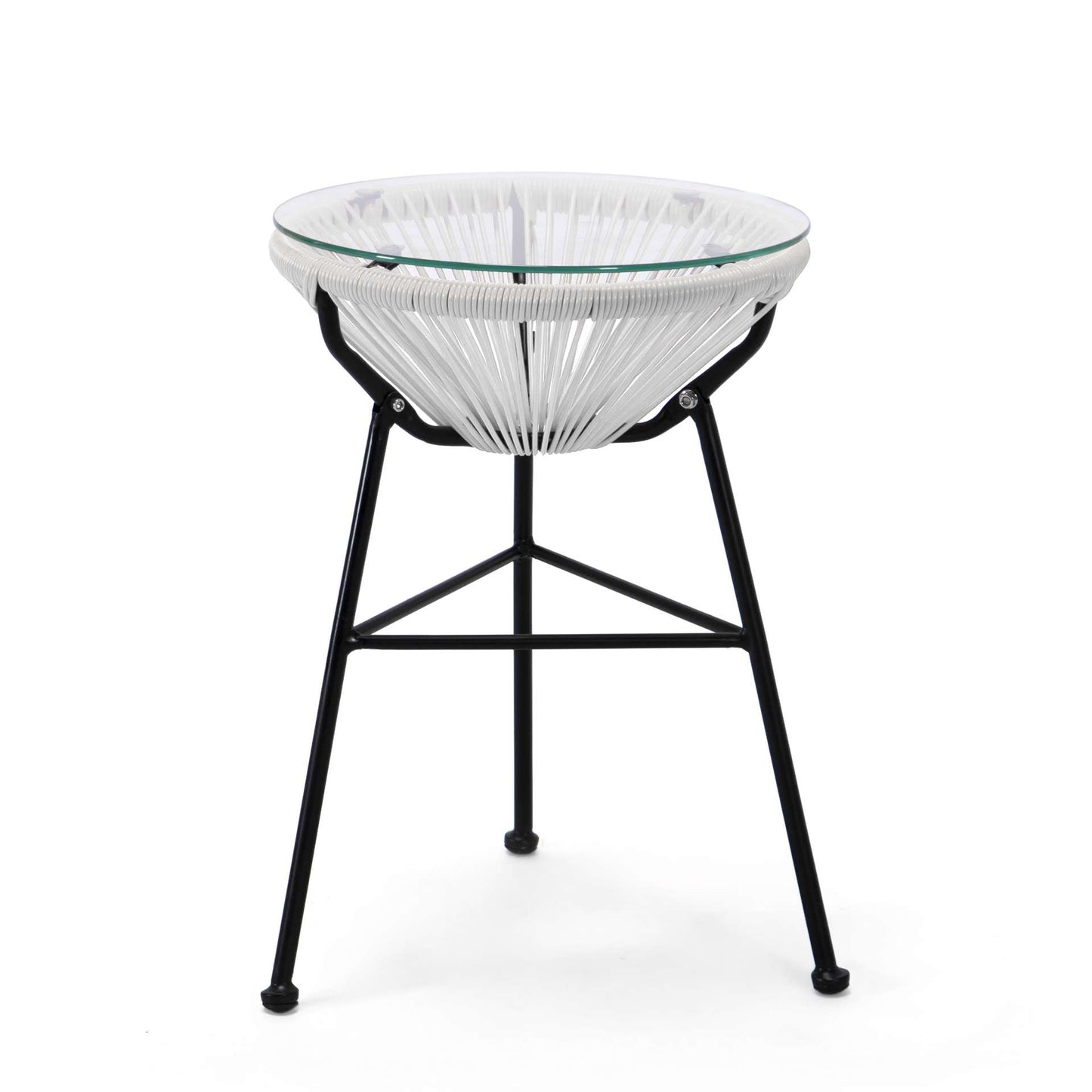 LeisureMod Montara 3 Piece Outdoor Lounge Patio Chair With Glass Top Table | Outdoor Chairs | Modishstore - 87