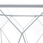 LeisureMod Malibu Large Modern Octagon Glass Top Coffee Table With Geometric Base | Coffee Tables | Modishstore - 9